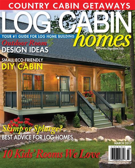 Log Cabin Home Design Magazines