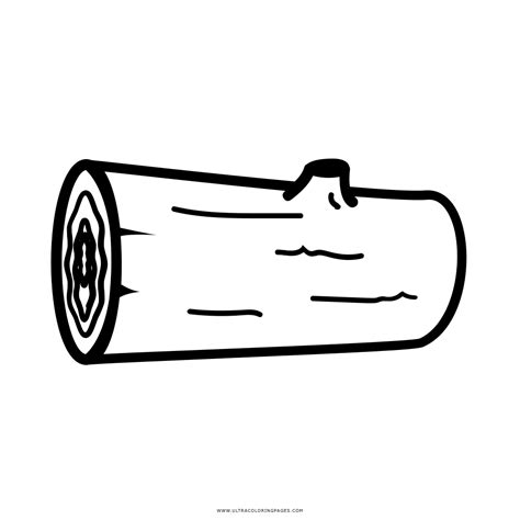 Log Coloring Page Ultra Coloring Pages