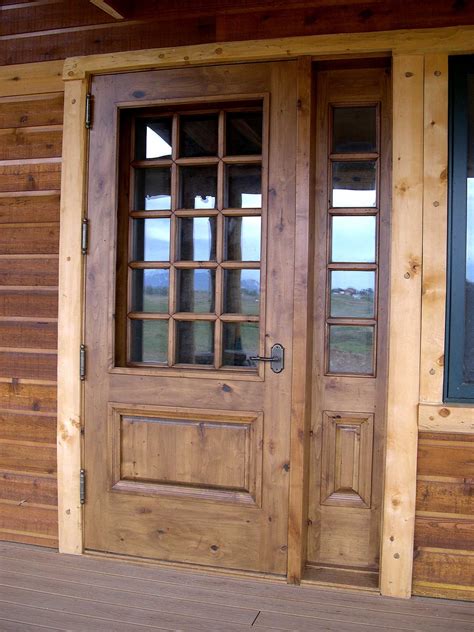 Log Home Exterior Doors