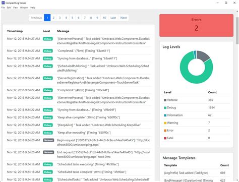 Log file viewer free.  Parse and explore log files instantly with no limi...