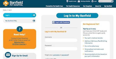 Log in to MyBanfield