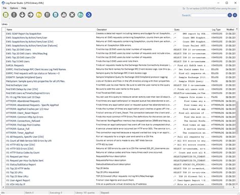 Log parser documentation.  This repository contains documentation, plugins, an...