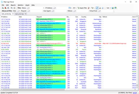 UVviewsoft LogViewer is a viewer for text log files of unlimited size. Features include: Fast scrolling, eats low memory. Supports any file size (4Gb and bigger) Multitabbed interface. Log auto-refreshing. "Follow tail" mode. Highlighting of lines matching a RegEx. Support for lot of encodings: ANSI, OEM, UTF-8, Unicode LE/BE etc.. 