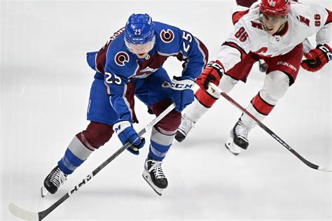Logan O’Connor continues NHL come-up by emerging as pillar for Avs early in season: “He’s probably been our best player”