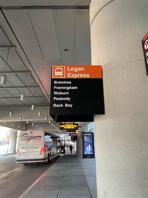The Logan Express offers parking at its bus terminals in