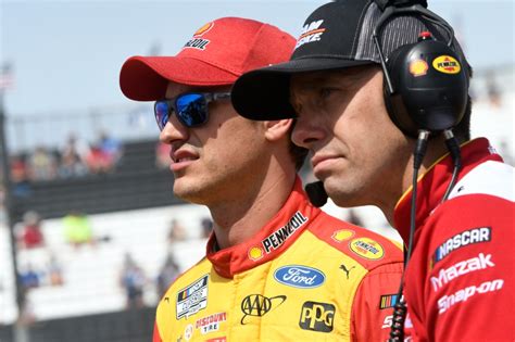 Logano crew chief admits to working with Rodney Childers during …