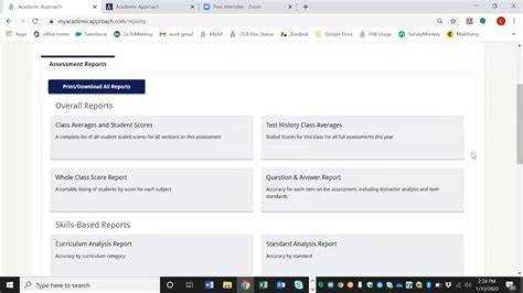 Logging in and Viewing Data in Academic Approach YouTube