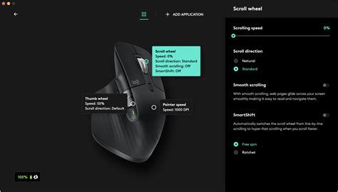 Logi options smooth scrolling.  In Logitech Options -› Point & Scroll: Disable SmartSh...