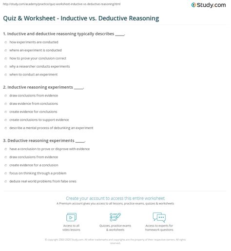 Logic and proof inductive reasoning worksheet answers. Things To Know About Logic and proof inductive reasoning worksheet answers. 