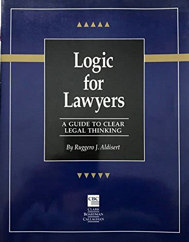 Logic for lawyers a guide to clear legal thinking. - Yamaha xt 600 2 kf service manual.
