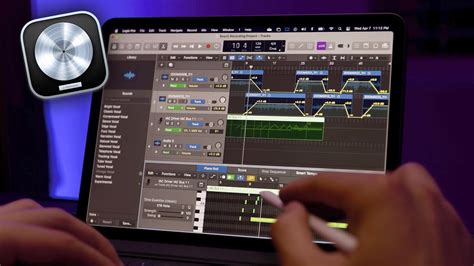 Logic pro x ipad. Audio file resolution up to 32-bit/192kHz. Audio I/O resolution up to 24-bit/192kHz. Maximum project length greater than 6 hours at 96kHz; 13 hours at 44.1kHz. Professional dithering algorithms (POW-r, Apogee UV22HR) 64-bit summing engine. 