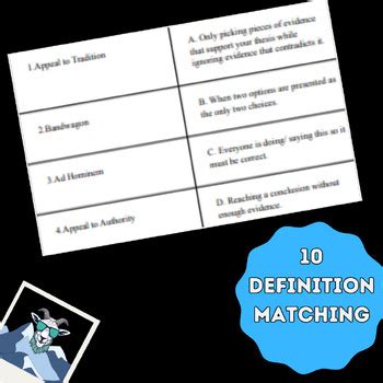 Logical Fallacies Worksheet Customize And Print