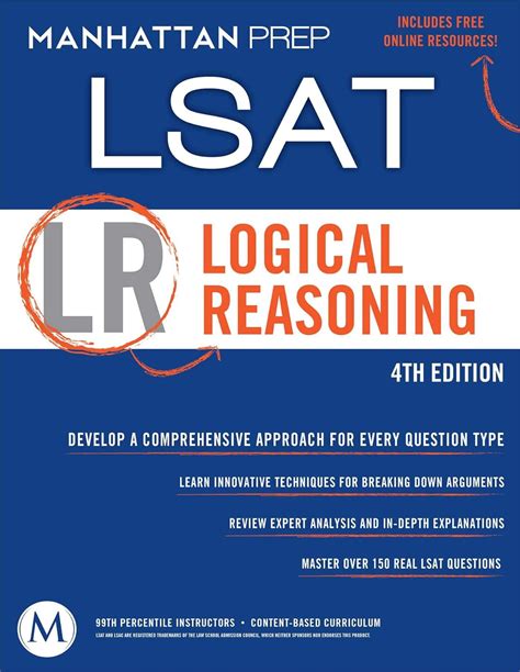 Read Logical Reasoning Lsat Strategy Guide 4Th Edition By Manhattan Lsat