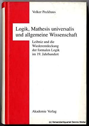 Logik, mathesis universalis und allgemeine wissenschaft. - Grundlagen des dirigierens und der schulung von blasorchestern.