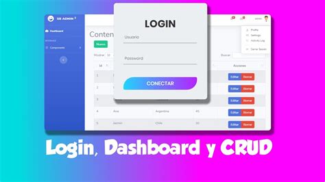 Login, Dashboard y CRUD - Todo en uno - YouTube