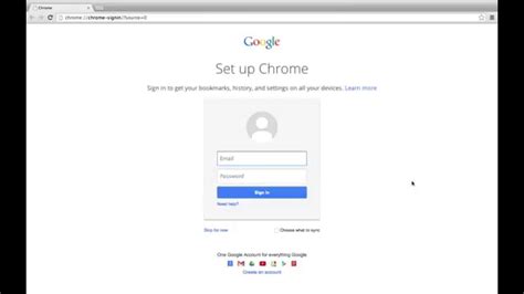 Login - Chromium