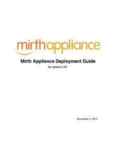 Login -- Mirth Appliance