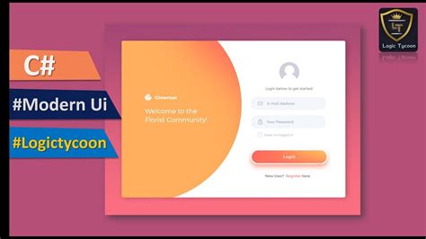 Login Form c application Tutorial 2018 YouTube