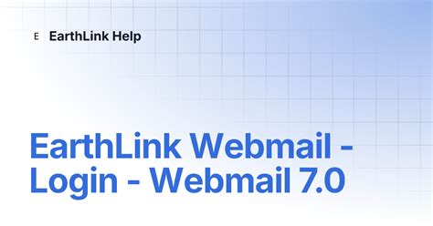 Login Webmail 7.0.