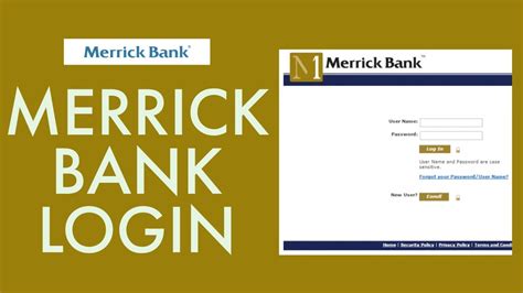 Login for merrick. Merrick Bank goServices. Convenient, complimentary services to help you manage your Merrick Bank account. With paperless statements, you have convenient access to your online statements at the click of your mouse. Managing your account just got easier. 