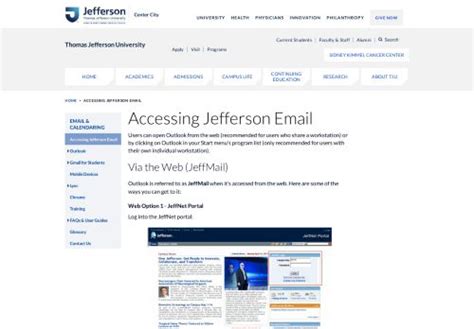 Login jefferson email. × We use cookies and other similar technologies to improve your browsing experience and the functionality of our site. By using this site, you consent to the storing ... 