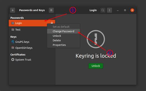 Login keyring linux chrome.  So, what does the keyring do and what's the differe Apr 13,...