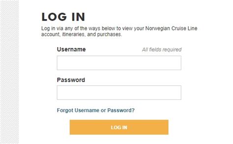Login norwegian. Once you’ve booked your Norwegian cruise, " Register " for an account or " Log In to My NCL " to explore and plan all of the wonderful things you can do every night of your vacation. The videos on this page walk you through important things to know before you go and things to do on land and on board. If we can’t locate your reservation ... 