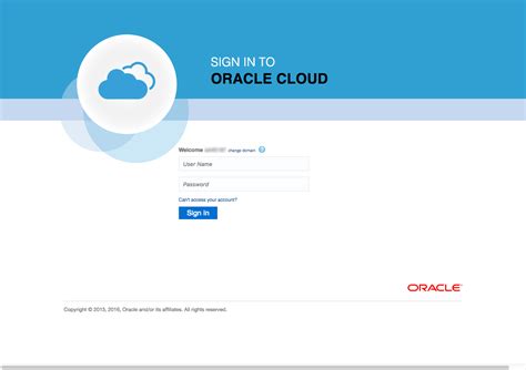 Login oracle cloud. Enter your Identity Domain ... ... 