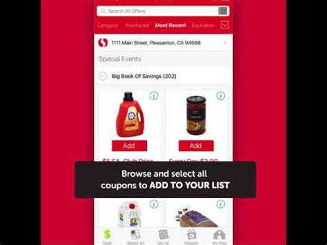 Shop, save and plan your meals with our . all-in-one app. Get everything you need - from fresh produce and deli orders to pet food and prescriptions - in store or for pickup or delivery. Find and save with weekly deals, coupons and offers. And, easily earn and redeem rewards as you shop. With our app, you can: SHOP EASIER.. 