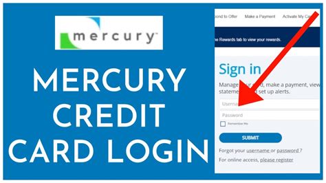 Login to mercury credit card. Oct 13, 2022 · Mercury Credit Card Bill Pay Phone Number. To pay your Mercury credit card bill by phone, call the customer service number on the back of your card. You will need to provide your account number and payment information. However, if you don’t have the card, here is the number (866) 686-2158. Mercury Credit Card Payment Address 
