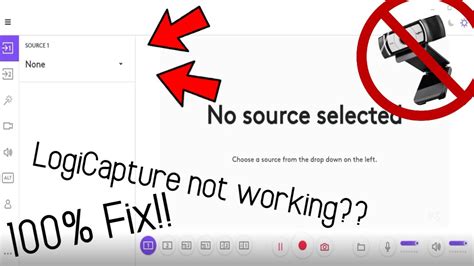 Logitech Capture Not Finding Camera Source?? FIX!! - YouTube