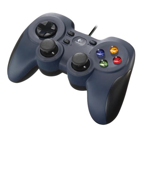Logitech F310 kablolu oyun pedi, konsollu düzenli, 4 tuşlu D pedi.