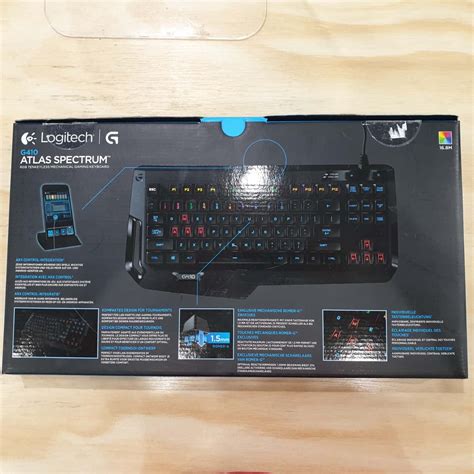 Logitech G410 Atlas Spectrum Gaming Keyboard Kloppers. 