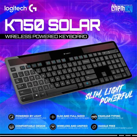 Logitech K750 Wireless Solar Powered Keyboard User …