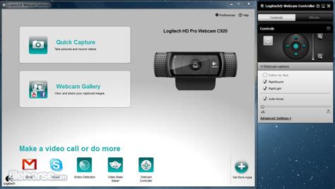 Logitech Webcam Software 2.80.853.0a for Windows 8