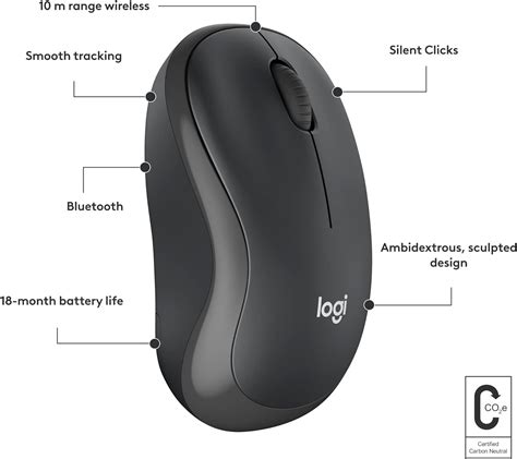Logitech bluetooth mouse.  Experience pro-level precision with the Logite...