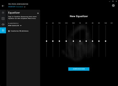 Logitech equalizer.  This If you currently are stuck with the Logitech G935 Wirele...