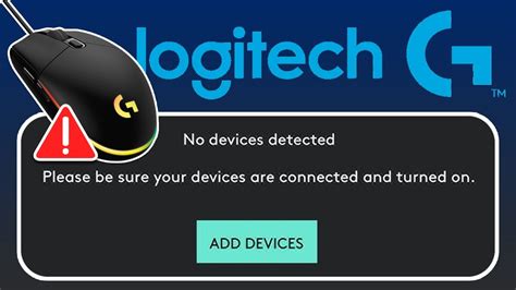 Logitech g hub not detecting mouse mac.  Anyone else have this problem and have an...