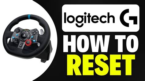 Logitech g29 pinhole reset.  The soft reset will clear the memory from the contro...