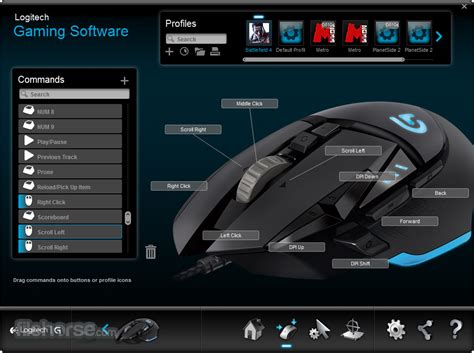 Logitech gaming software lgs.  Create and share profiles for optimal gaming.  ...
