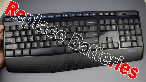 Logitech wireless keyboard not working after changing batteries.  Logitech wireless keyboards ...