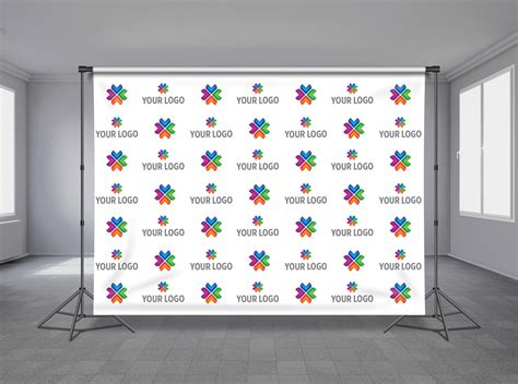 Logo Backdrop Template
