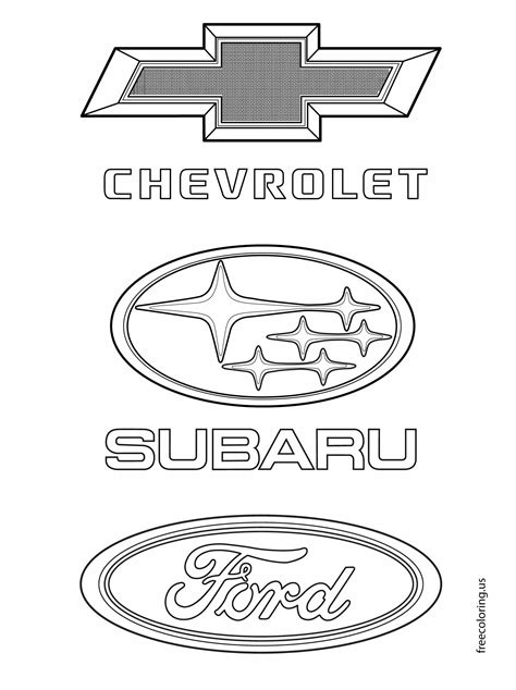 Logo Coloring Pages