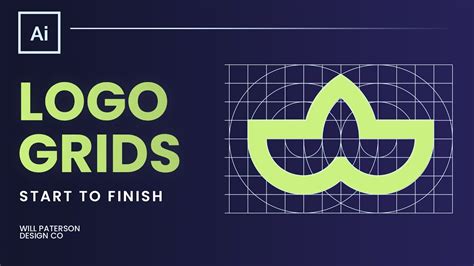 Logo Design with Grid System Logo grid construction how to use