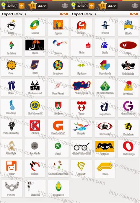 Logo Game Answers Pack 3