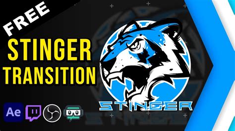 Logo Stinger Transition Template