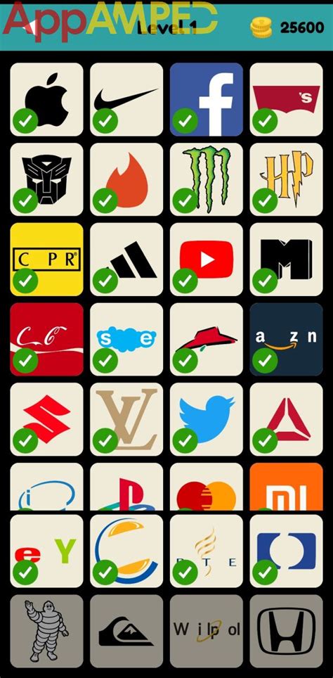 Logo Test World Answers Level 1 Level 5