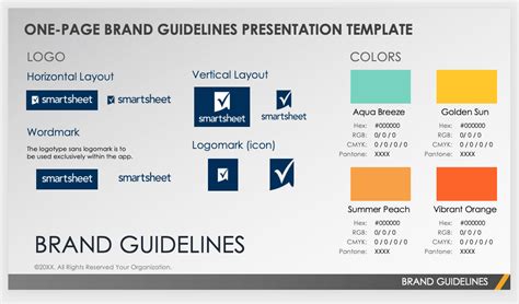 Logo Usage Guide Template