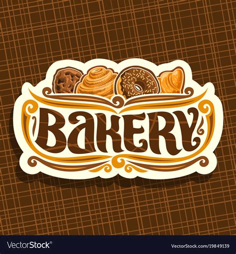 Logo for bakery Royalty Free Vector Image VectorStock