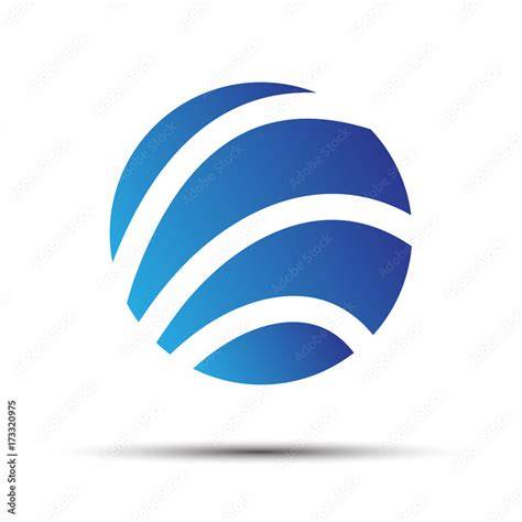 2024 Logo With Blue Lines In A Circle | Pixshark At LogoLynx The ...